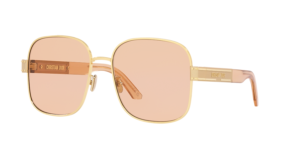 Dior Signature S5U Sunglasses in Gold Pink – Designer Daydream