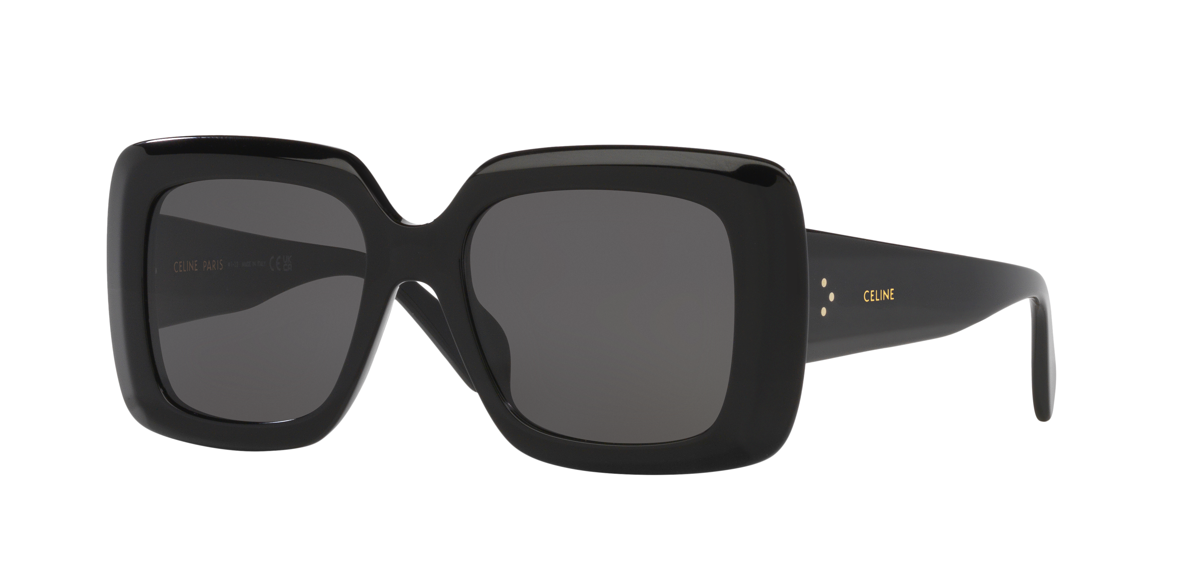 Celine CL40263F Square Sunglasses in Black – Designer Daydream display picture 2