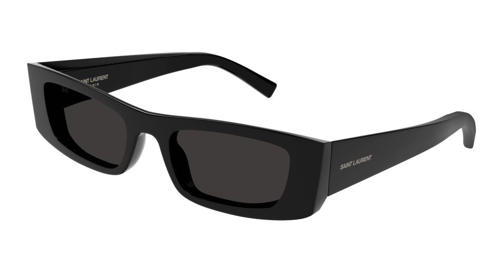 Saint Laurent SL553 Slim Sunglasses in Black – Designer Daydream