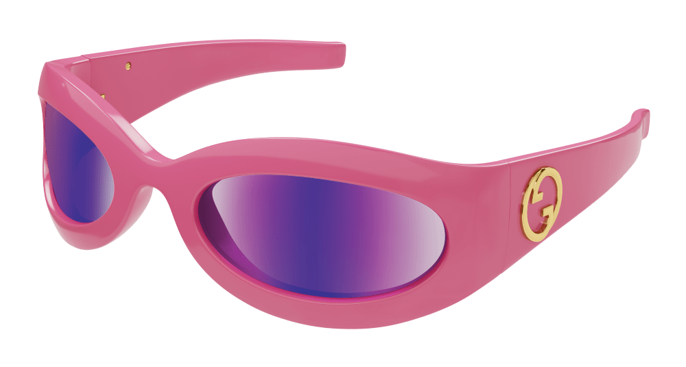 Gucci pink mirror sunglasses Clearance
