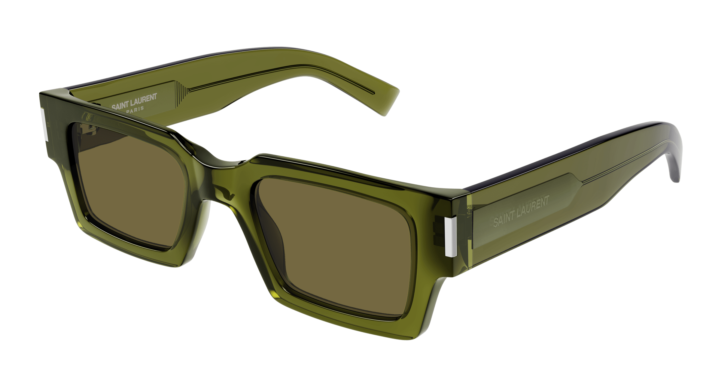 RARE VINTAGE Yves Saint Laurent (YSL) Sunglasses Blue/Green with Gunmetal Logo Yves Saint Laurent Mod Y173 S Vintage Sunglasses – Ed  main image 4