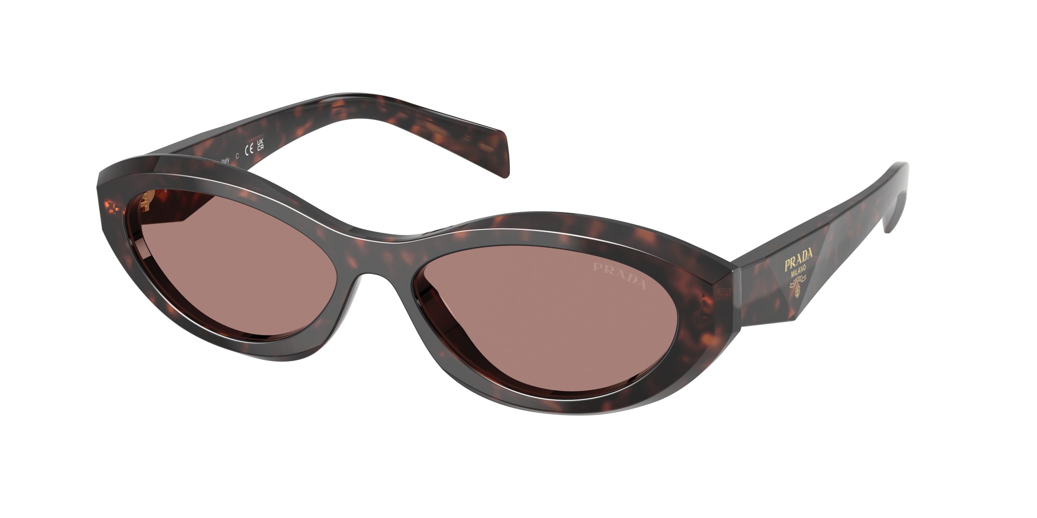 Prada PR26ZS Sunglasses in Tortoise Light Brown – Designer Daydream