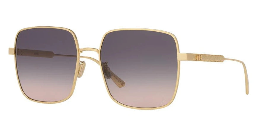 Dior Cannage S1U Square Sunglasses in Gold Grey – Designer Daydream