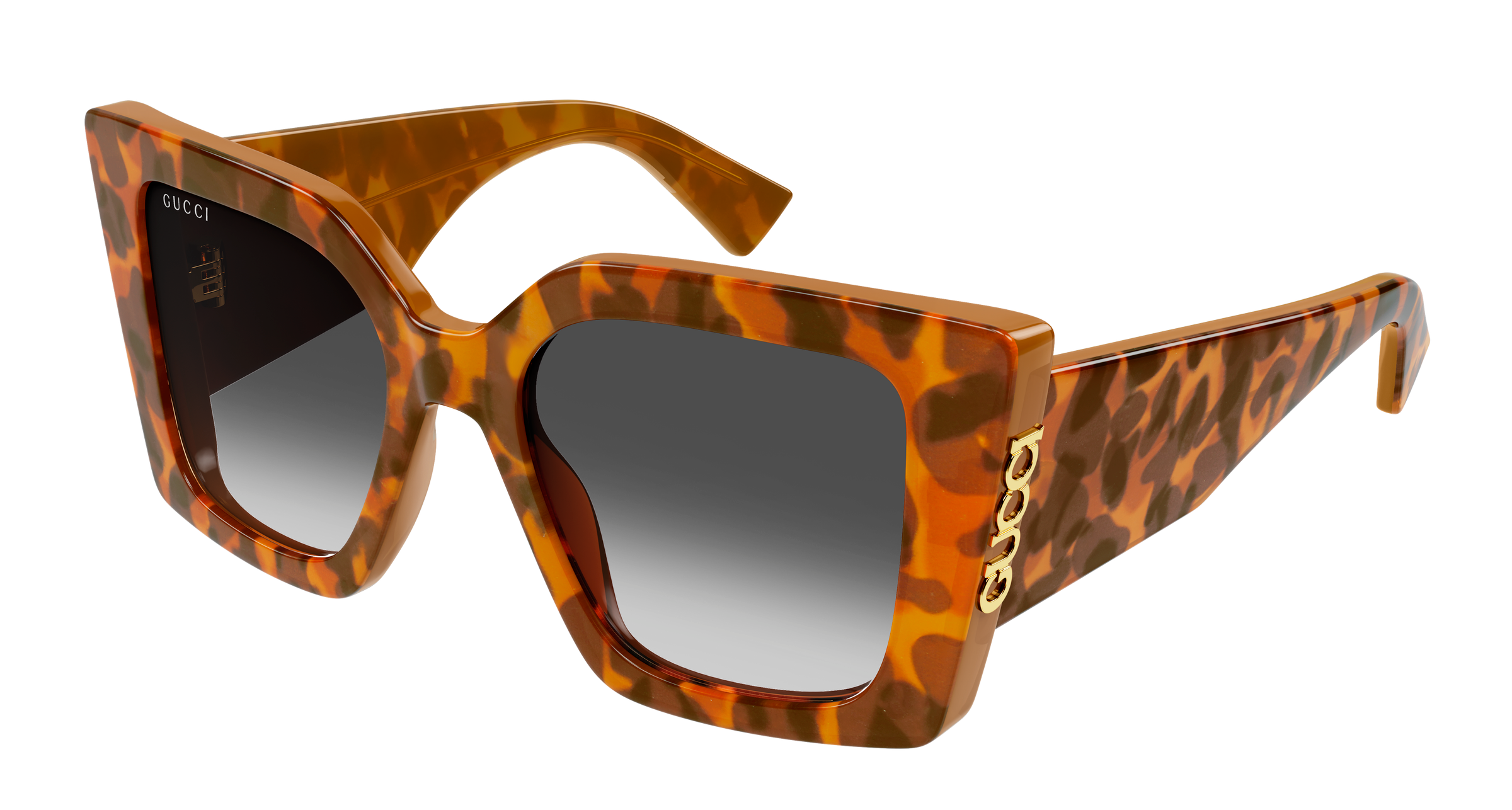 Gucci GG2039S Oversized Sunglasses in Spotted | Designer Daydream