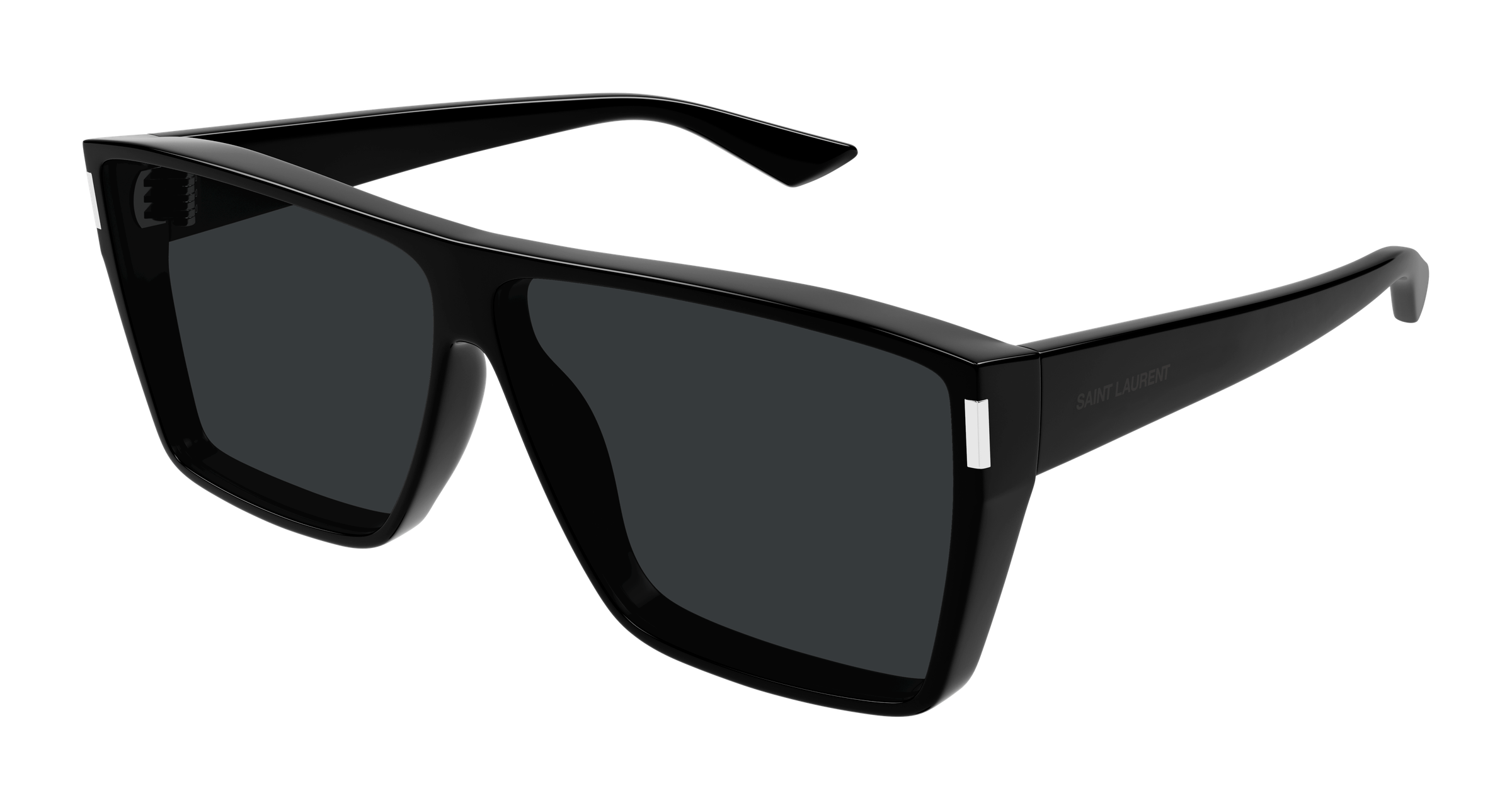Saint Laurent SL756 Flat Top Sunglasses in Black – Designer  display picture 3