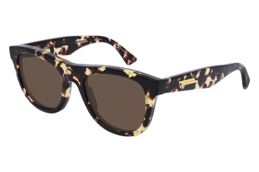 Bottega Veneta BV1001S Brown Unisex Sunglasses – Designer Daydream