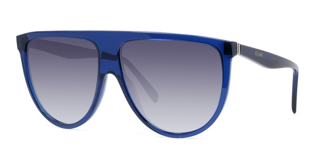 mønster opladning Pickering Celine CL4006IN Thin Shadow Sunglasses in Blue – Designer Daydream