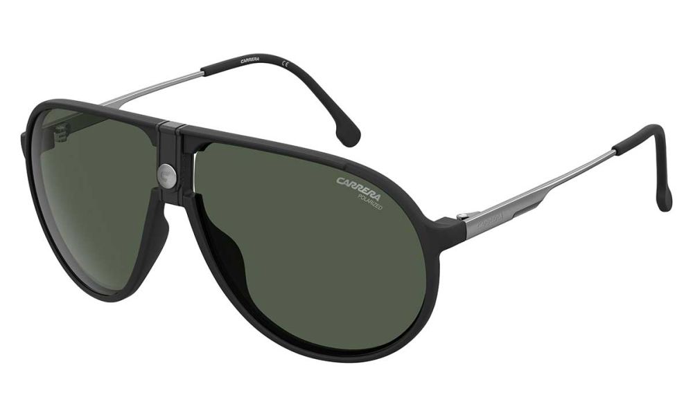 Carrera 1034/S Aviator Sunglasses in Black Polarized  display picture 3