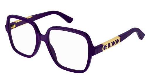 Gucci GG1193O Square Frames in Purple | Designer Daydream