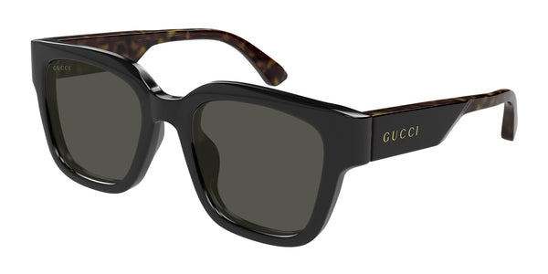Gucci GG1670SK Black Square Sunglasses | Designer Daydream