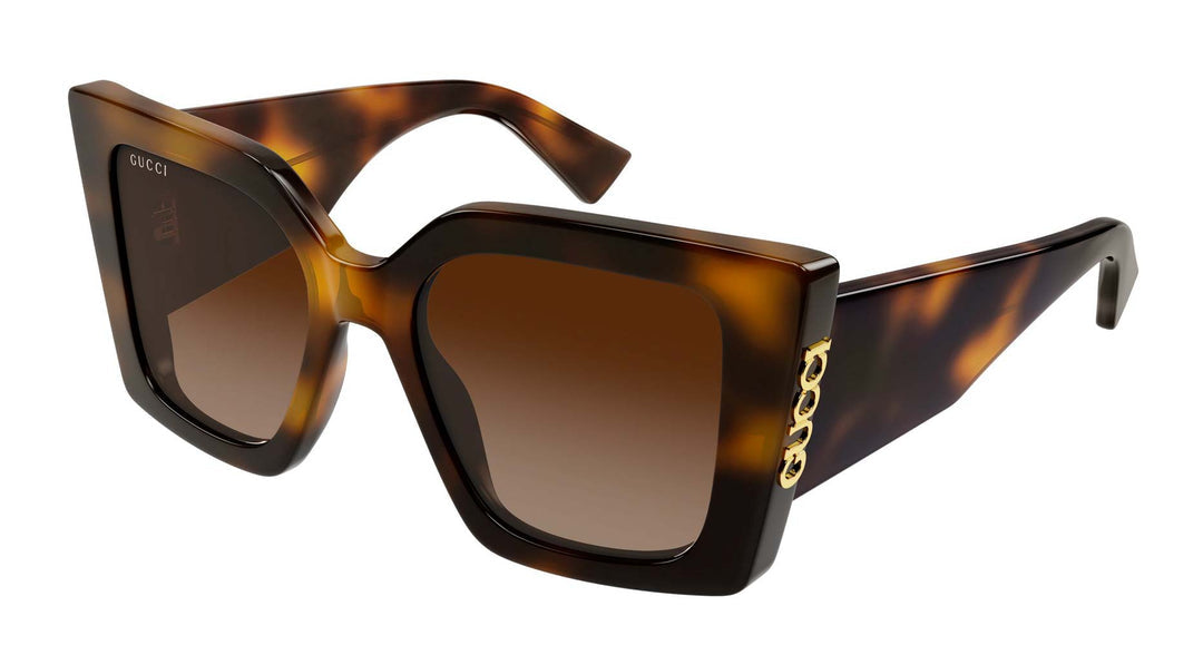 小物 GUCCI sunglasses GG Heart archive brown Gucci GG2039S Oversized Sunglasses in Havana Brown | Designer Daydream