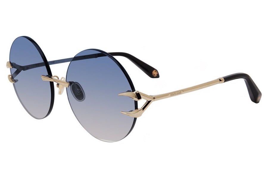 Roberto Cavalli SRC006 Blue Round Claw Sunglasses – Designer  display picture 3