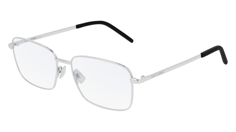Saint Laurent SL330 Metal Eyeglasses Frames in Silver  display picture 2