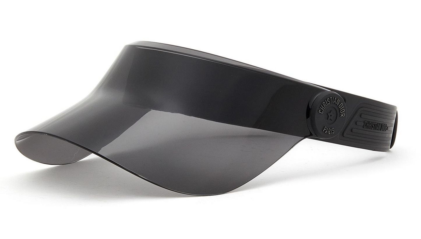Dior Pacific V1U Visor Hat in Black – Designer Daydream display picture 3