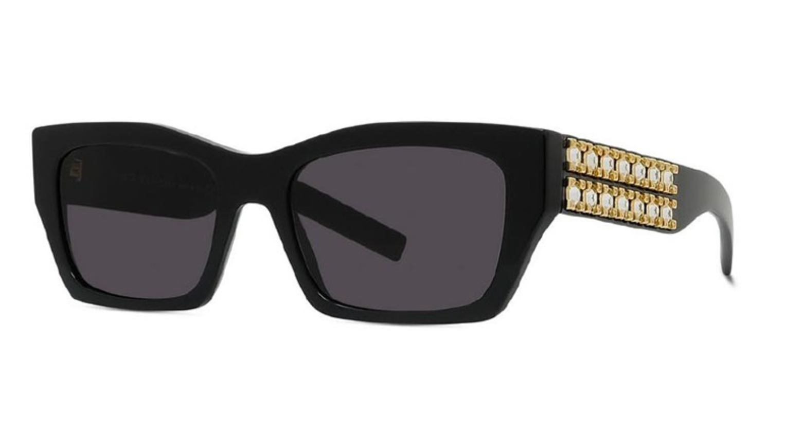 NEW GIVENCHY SUNGLASSES GIVENCHY GV40077I 01A BLACK GREY EYEWEAR BRAND NEW Givenchy Sunglasses GV40077I 01A Shiny Black and  main image 4