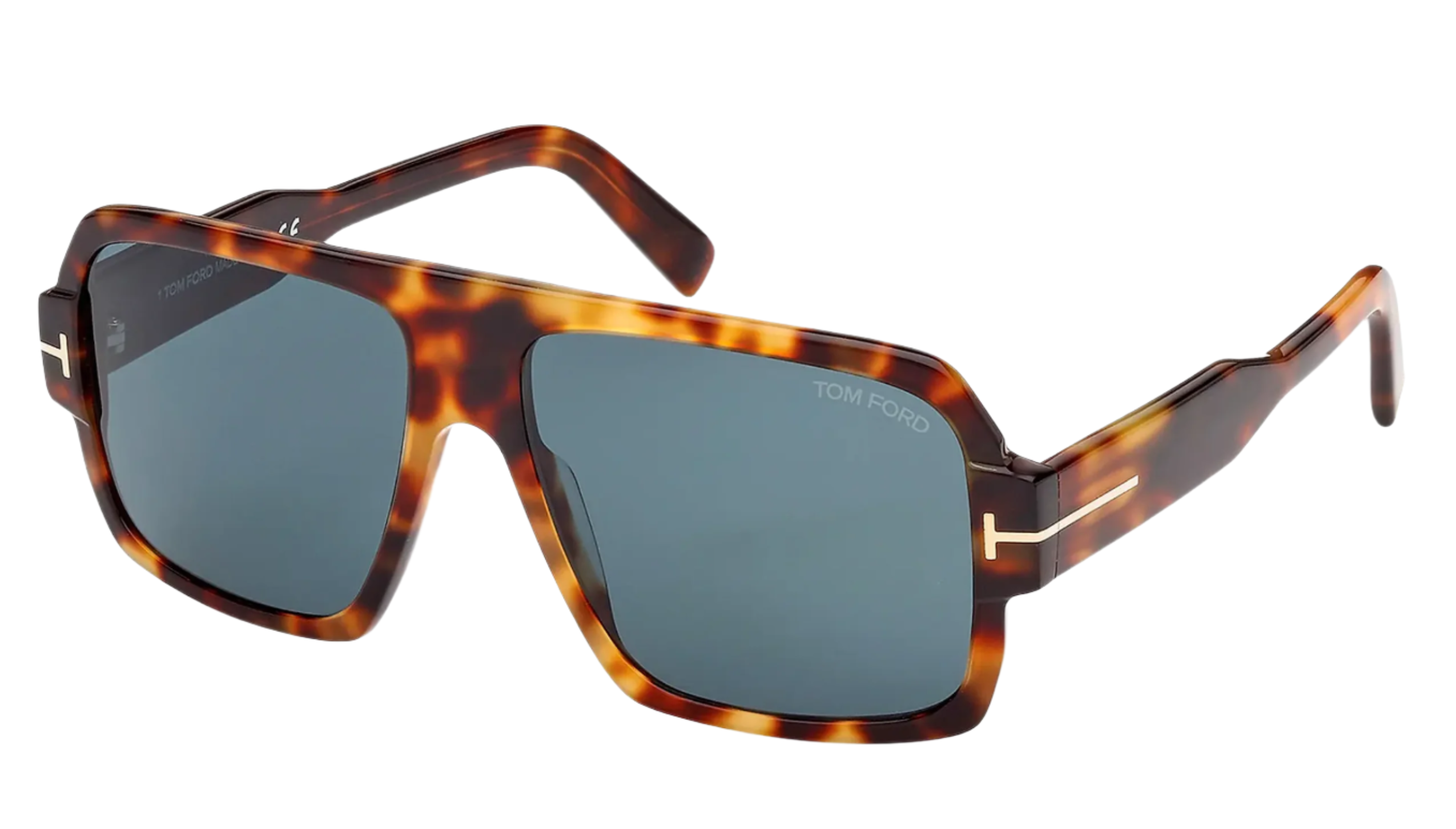 Tom Ford Camden FT0933 Havana Brown Aviator Sunglasses – Designer