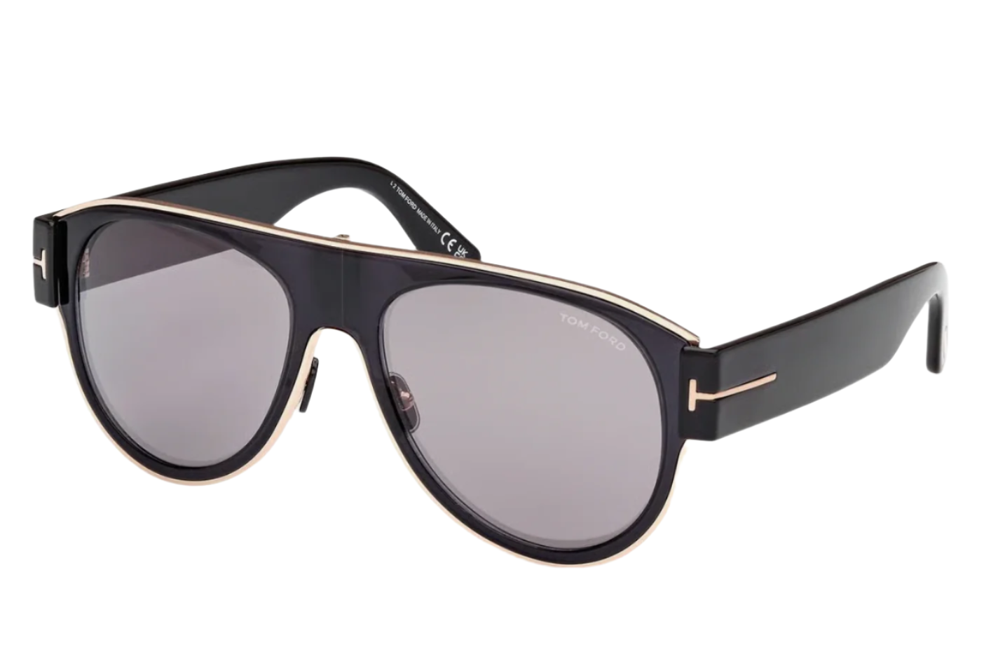 NEW TOM FORD LYLE-02 TF1074 48T UNISEX AVIATOR SUNGLASSES FT1074/S 48T Sunglasses Tom Ford FT1074 LYLE-02 - Mia Burton main image 3