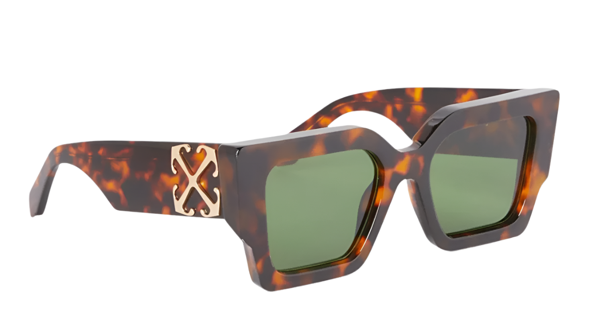 Off White Catalina Sunglasses in Havana Brown – Designer 