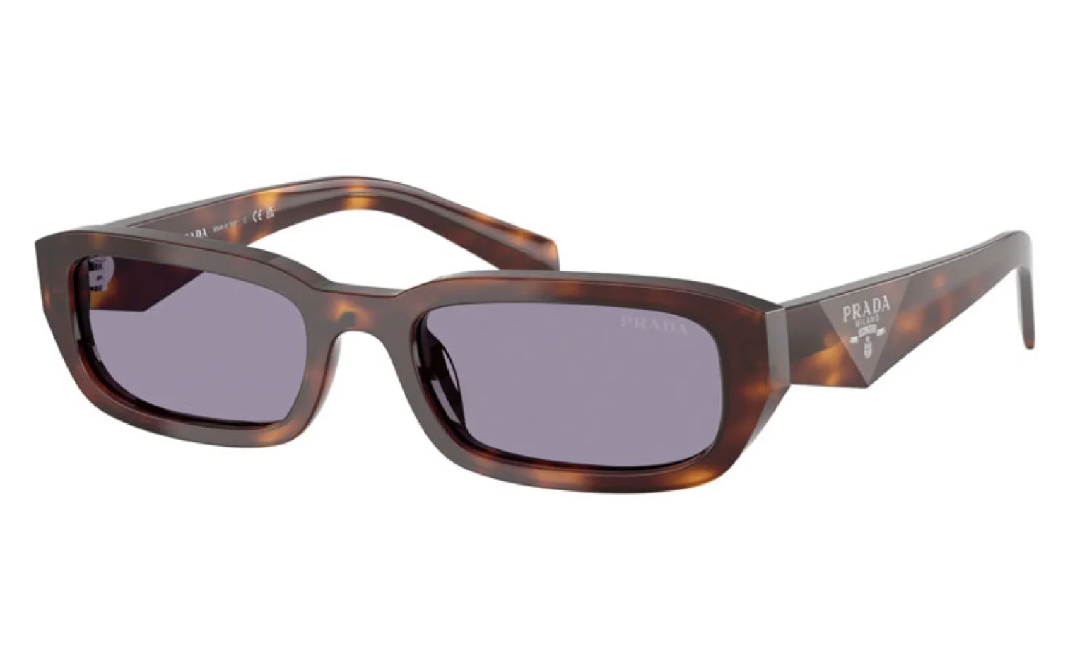 Prada PR B06S Sunglasses in Havana Violet – Designer Daydream display picture 3