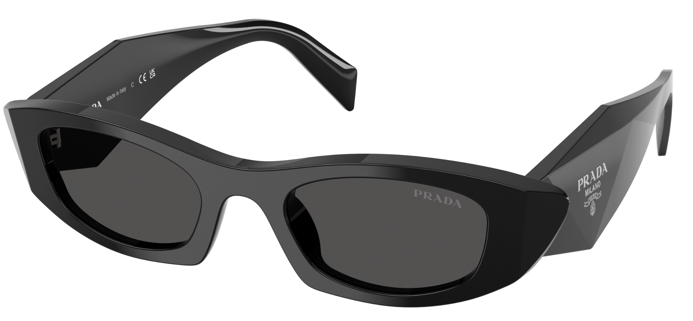 Prada PR B16S Sunglasses in Black – Designer Daydream
