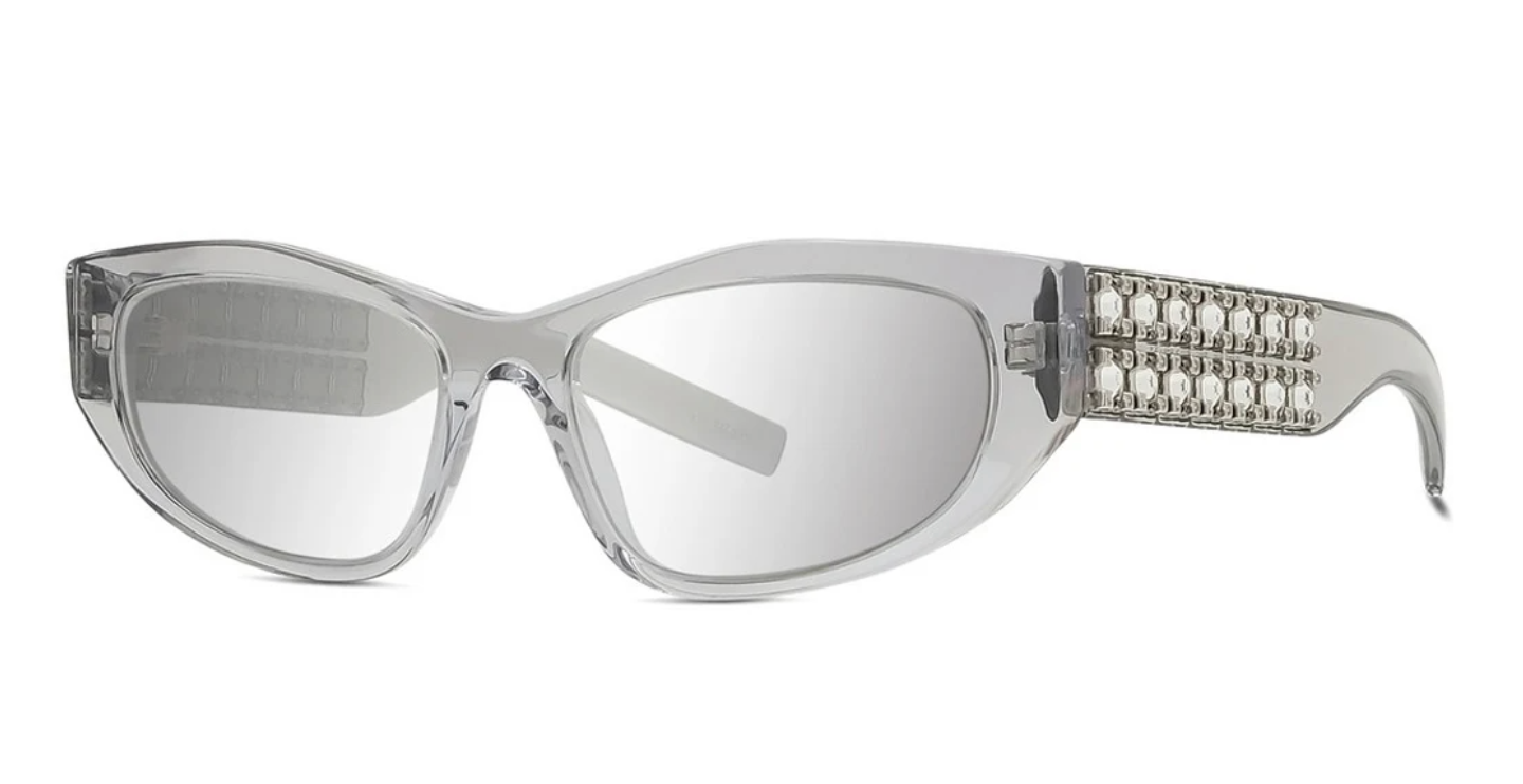 Givenchy GV40078I Cat Eye Sunglasses in Clear | Designer Daydream
