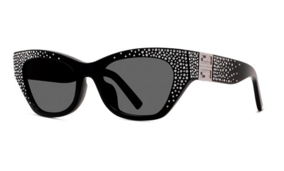 Givenchy GV4019IS Cat Eye Sunglasses in Black Strass  display picture 1