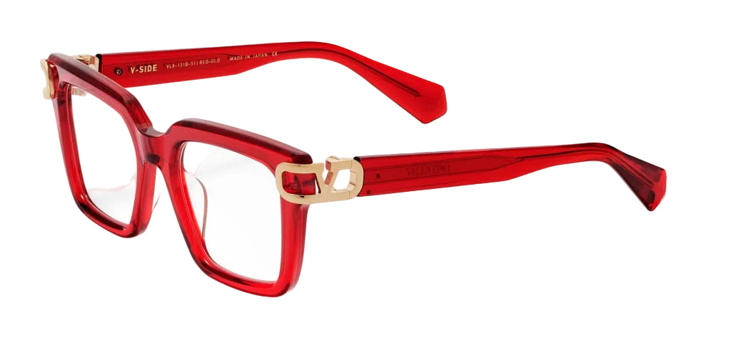 Valentino VLX131-D Red Square Frames – Designer Daydream display picture 3