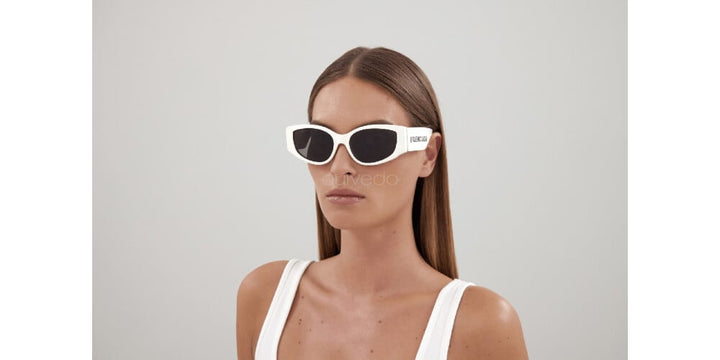 Balenciaga BB0258S White Sunglasses