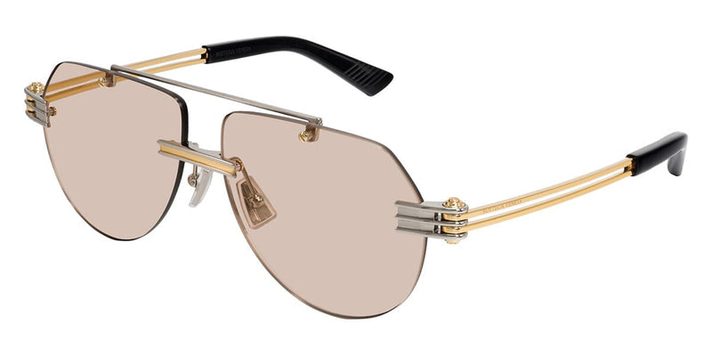 bottegaveneta サングラス Bottega Veneta BV1342S Aviator Sunglasses in Tinted Lens