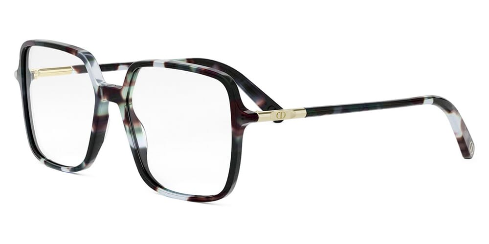 Dior Mini CD O S2F Square Frames in Grey Havana – Designer Daydream