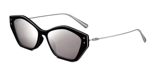 Dior sunglasses black MISSDIOR S1U 14A7 MISSDIOR S1U 14A7 Black/Silver Mirror main image 3