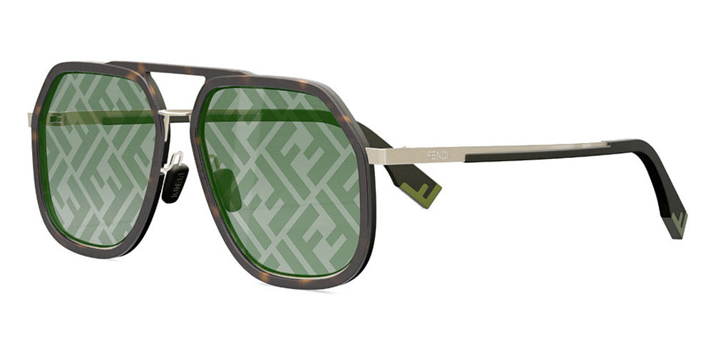 Fendi FF Logo Aviator Sunglasses Release