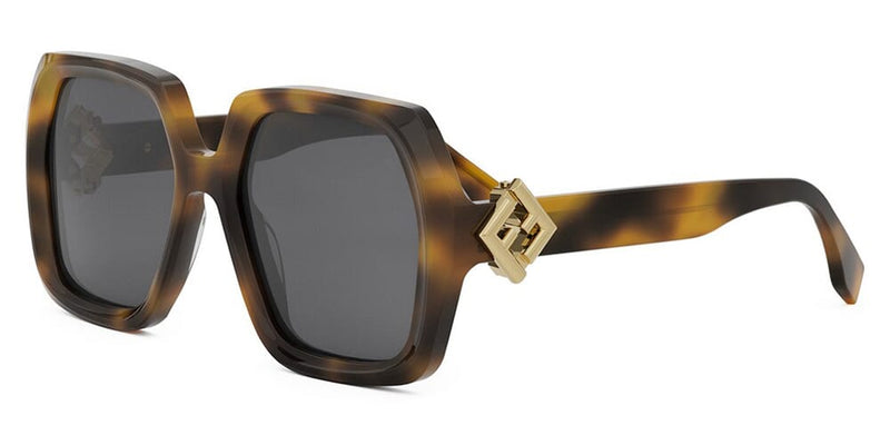 Fendi FF Diamonds FE40139I Sunglasses in Brown – Designer  display picture 2