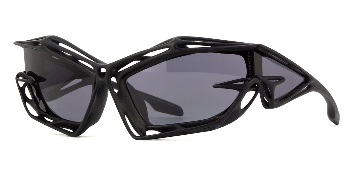 Givenchy GV40081I Cut Mask Sunglasses in Black – Designer  display picture 1