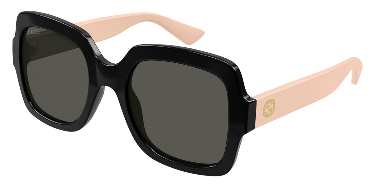 Gucci Women\'s Black and Pink Square Sunglasses! Gucci GG0956S 002 Sunglasses Women main image 3