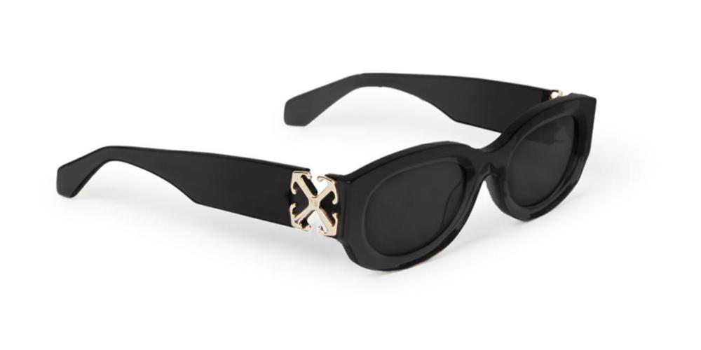 Off White Palmer Sunglasses in Black – Designer Daydream display picture 1