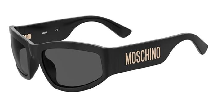 Moschino MOS164/S Black Mask Sunglasses – Designer Daydream display picture 1