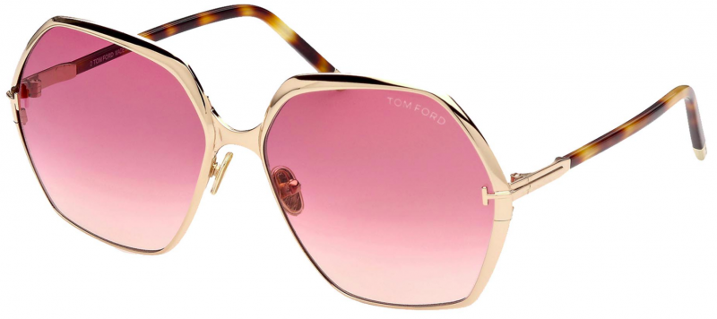 Tom ford sunglasses gold hot sale