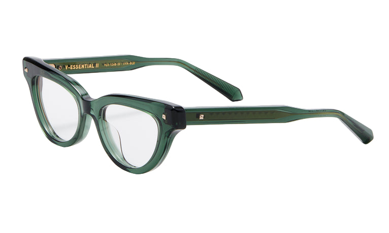 Valentino VLX124-B Green Cat Eye Frames – Designer Daydream display picture 1