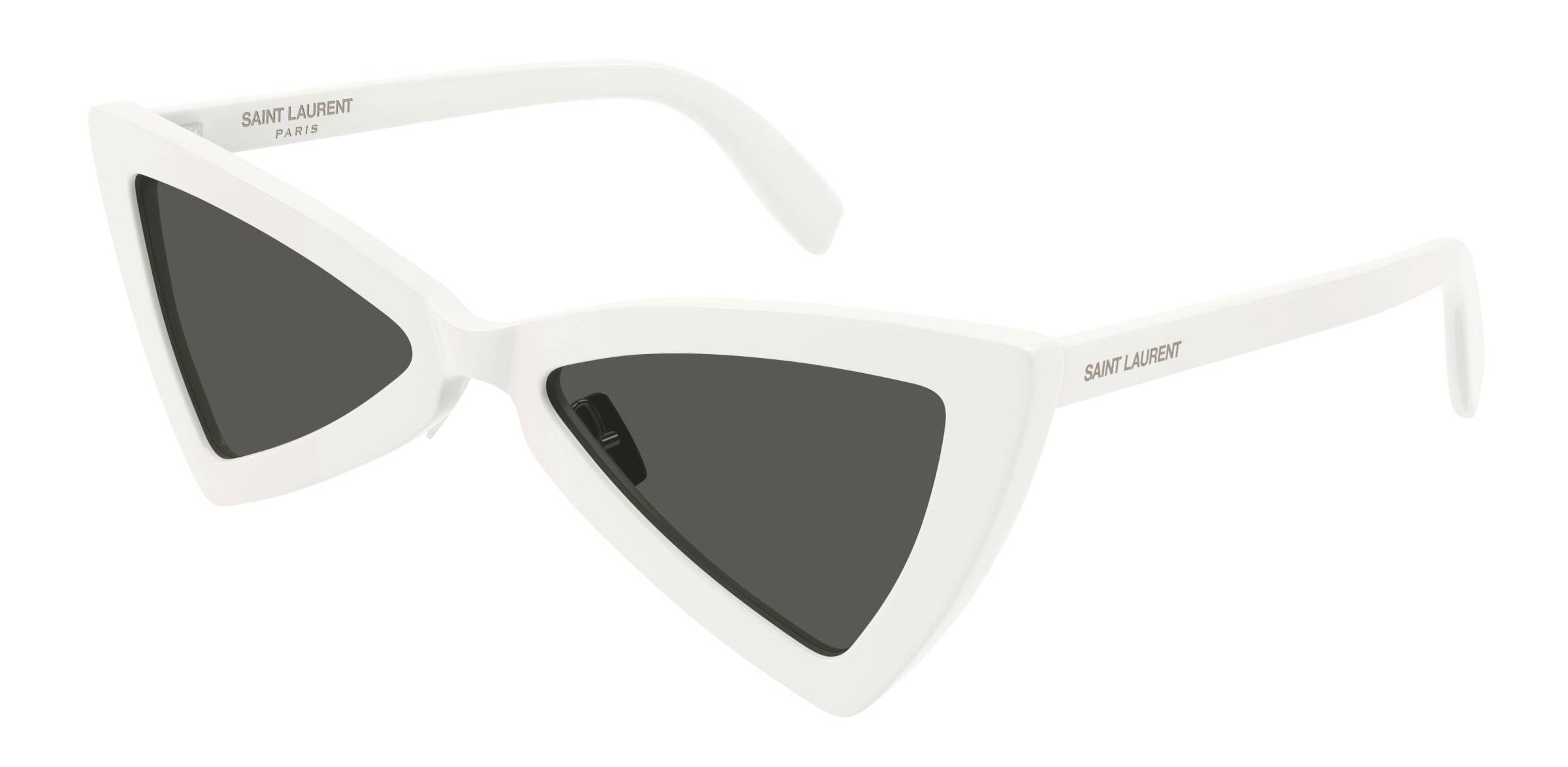 NEW SAINT LAURENT SUNGLASSES, SL207 JERRY 007 WHITE WOMEN SL 207 JERRY 007 Lunette de soleil Saint Laurent JERRY SL207 - Malensquare main image 4