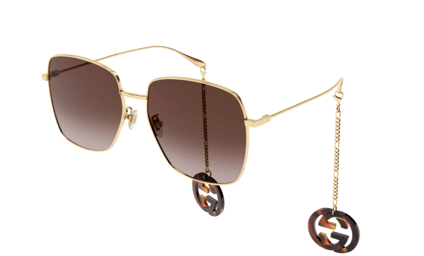 Gucci GG1031S Earring Oversized Square Sunglasses – Designer  display picture 2