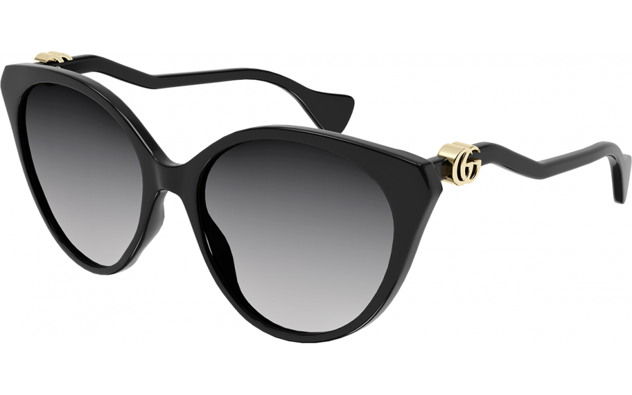 Gucci GG1011S Cat Eye Sunglasses in Black – Designer Daydream