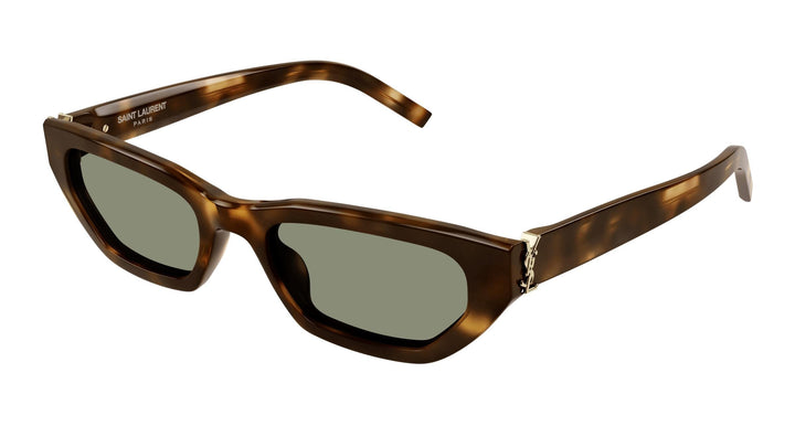 Saint Laurent SL M126 Sunglasses in Havana Brown