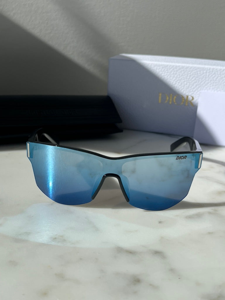 Gafas de sol Dior Xtrem M2U en espejo azul 