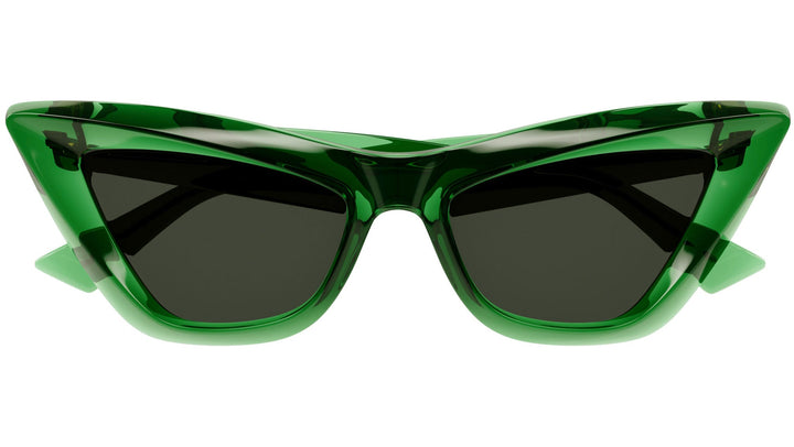 Gafas de sol tipo ojo de gato en negro BV1101/S de Bottega Veneta