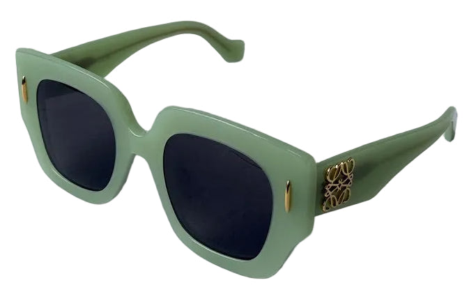 LW40129U Anagram Sunglasses in Light Green