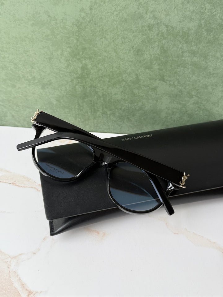 Monturas de anteojos Saint Laurent SLM108 en transparente