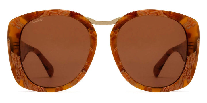 Max Mara Bridge MM0092 Sunglasses in Havana Brown