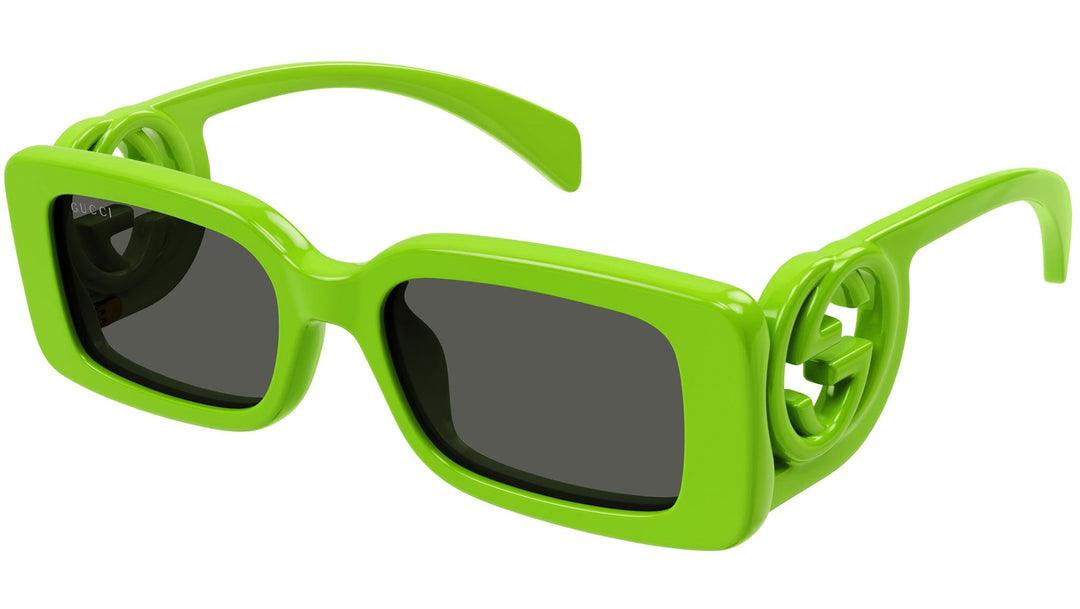 Gucci GG1325S Slim Sunglasses in Acid Green