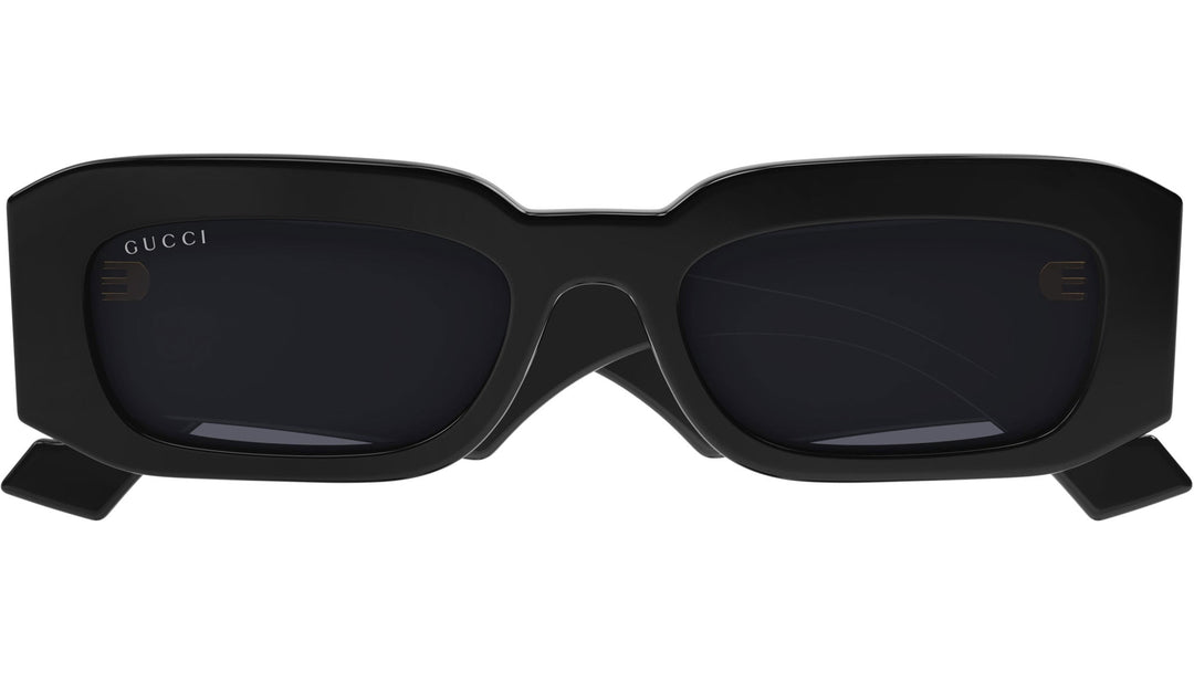 Gafas de sol rectangulares con montura gruesa en negro Gucci GG1426S 